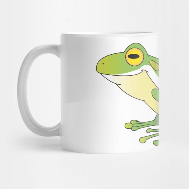 Tree Frog by Wickedcartoons